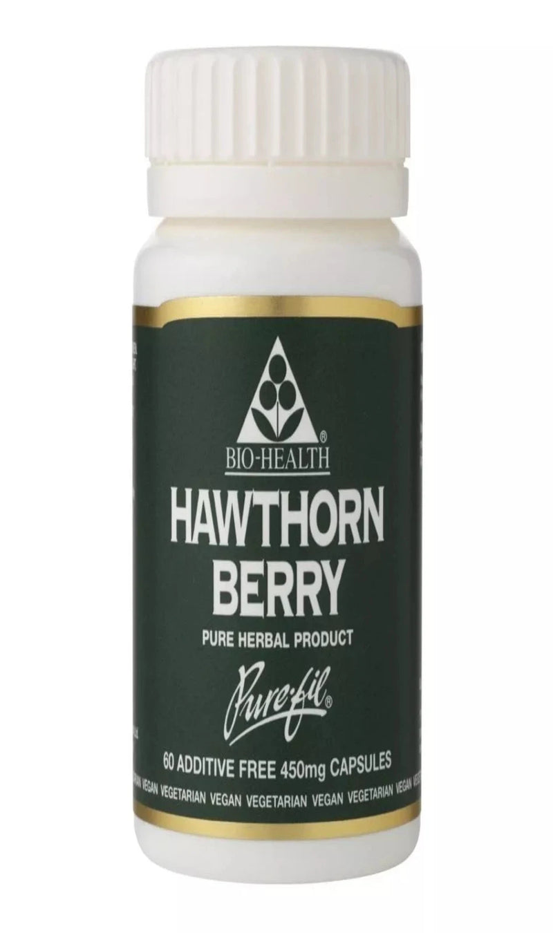 Bio-Health Hawthorn Berry 60 Cap (BBE 11/24)