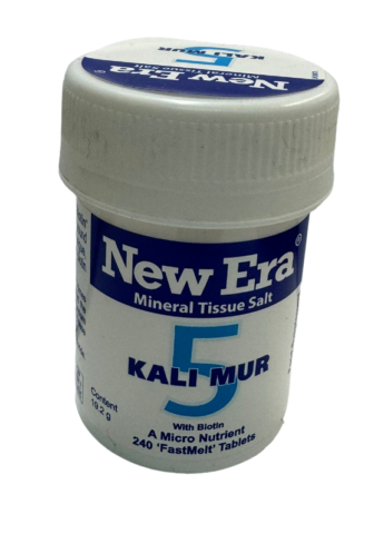 New Era Mineral Tissue Salt Fast Melt 240 tablets (No. 1 to 12)