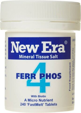 New Era Mineral Tissue Salt Fast Melt 240 tablets (No. 1 to 12)