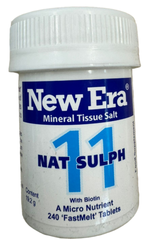 New Era Mineral Tissue Salt Fast Melt 240 tablets (No. 1 to 12)