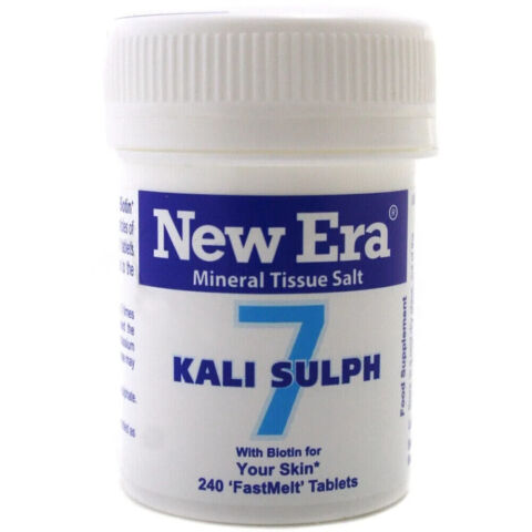 New Era Mineral Tissue Salt Fast Melt 240 tablets (No. 1 to 12)