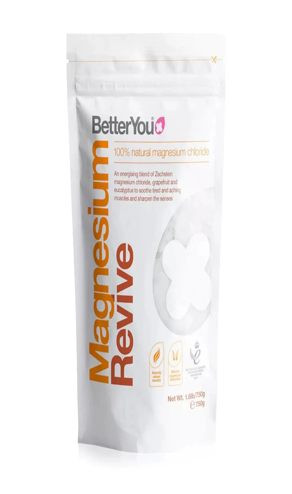 BetterYou Magnesium Revive Bath Flakes 750gm