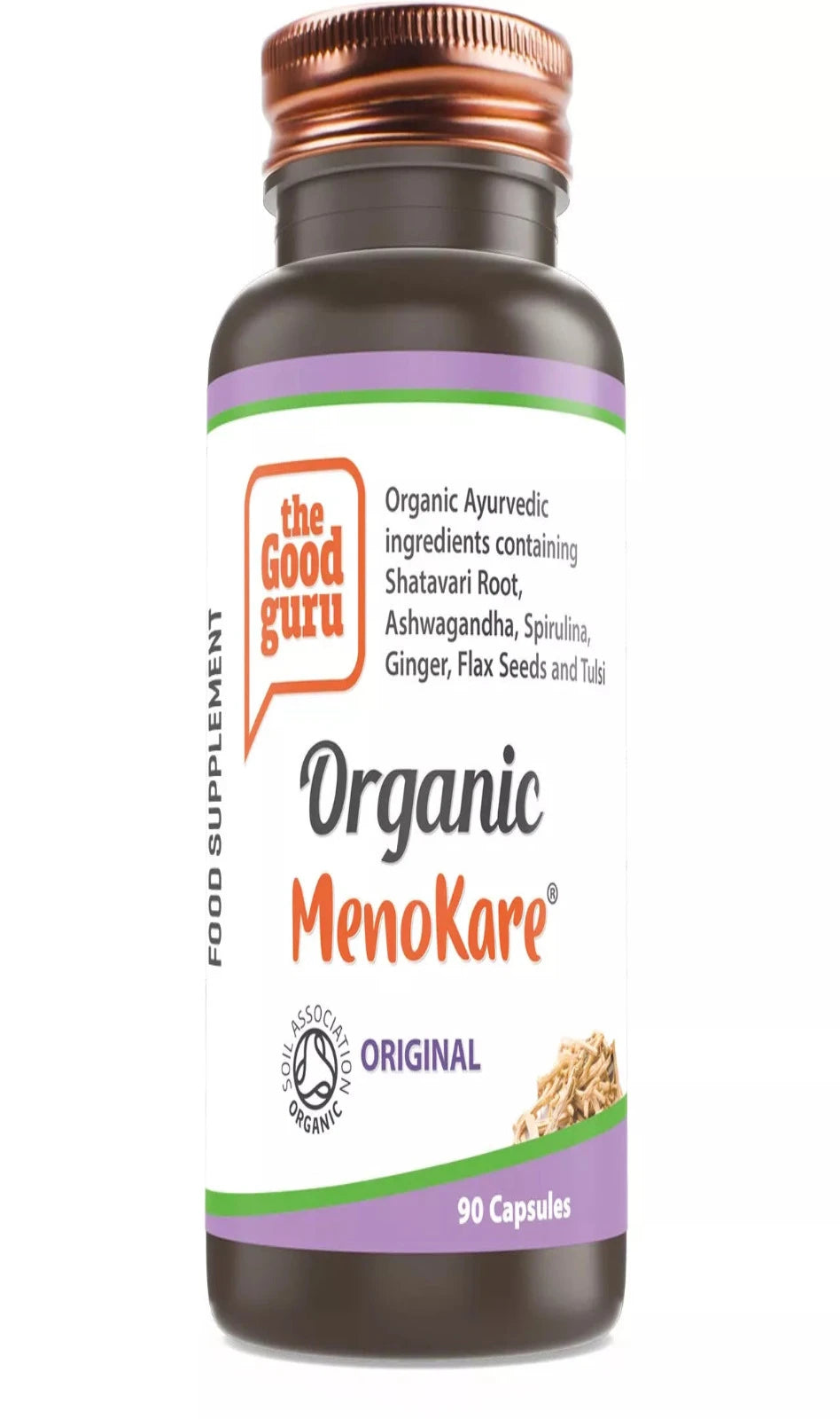 The Good Guru Organic MenoKare Original 90 Cap (BBE 05/24)