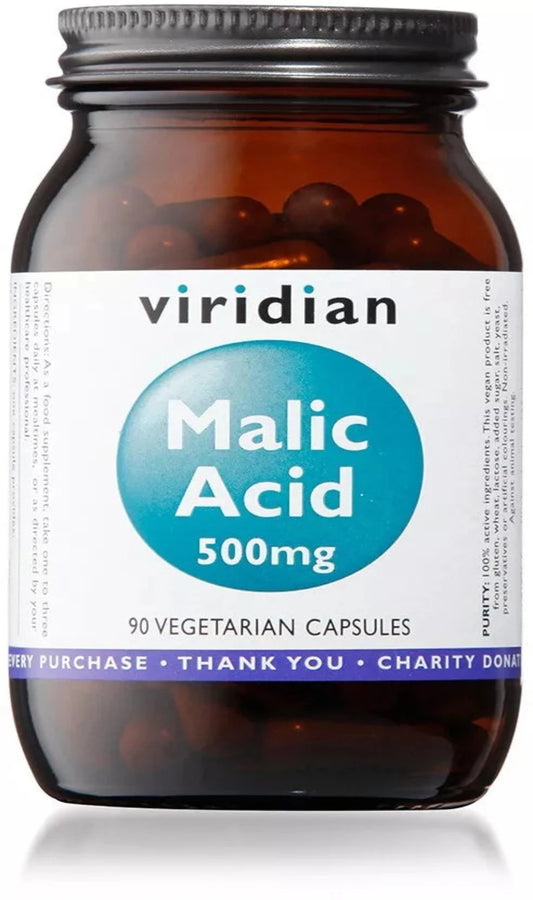 Viridian Malic Acid 550mg 90 Caps