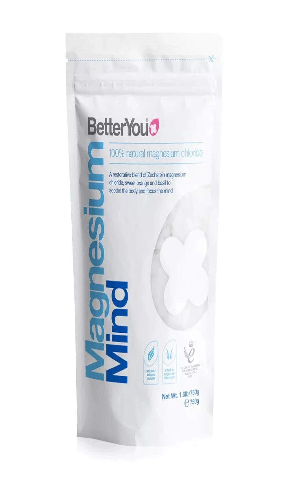 BetterYou Magnesium Mind Bath Flakes 750gm