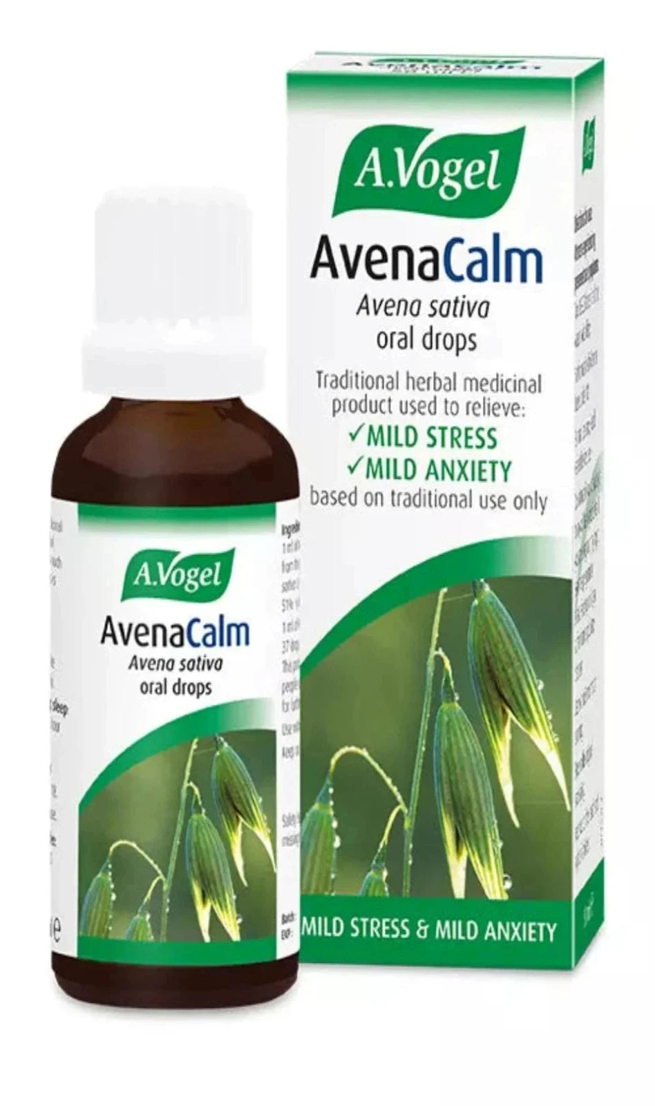 A Vogel AvenaCalm - Avena sativa tincture for mild stress and anxiety