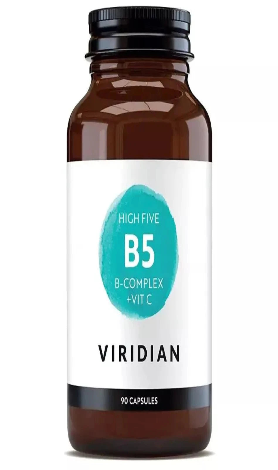 Viridian High Five B5 B-Complex + Vit C - 90 Capsules (BBE 07/25)