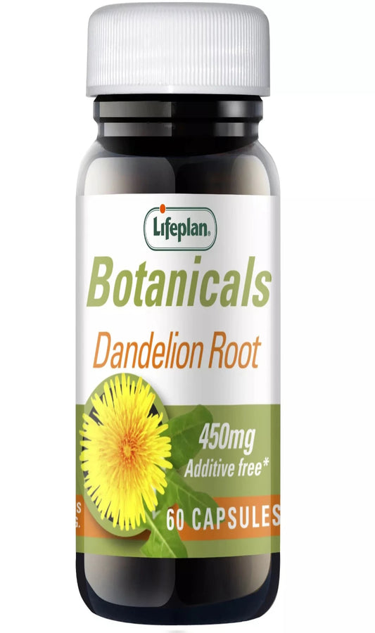 Lifeplan Botanicals Dandelion Root 450mg 60 Capsules