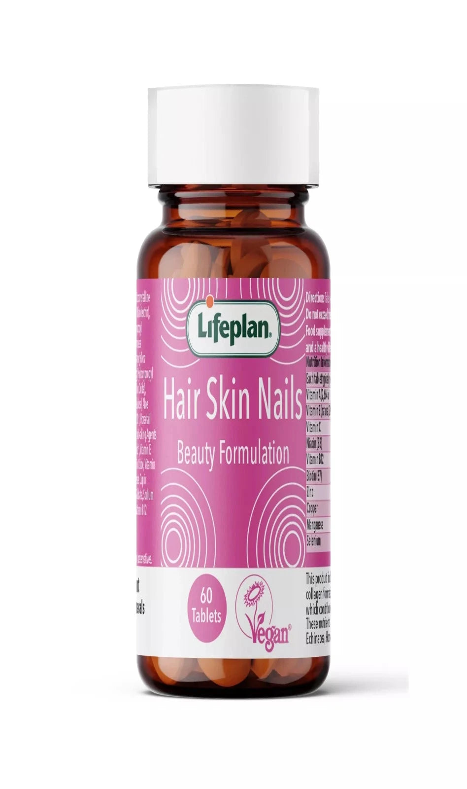 Lifeplan Hair Skin Nails Beauty Formulation 60 Tablets