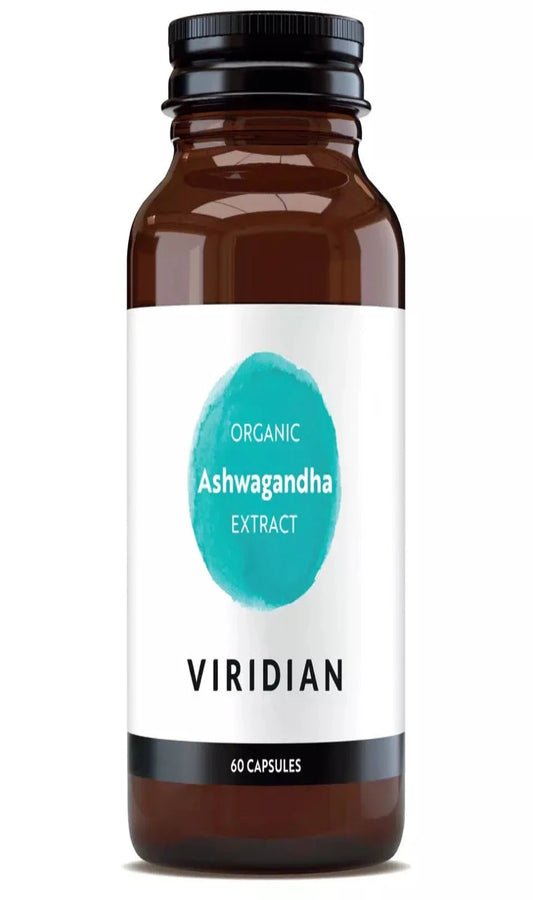 Viridian Organic Ashwagandha Extract 60 Cap