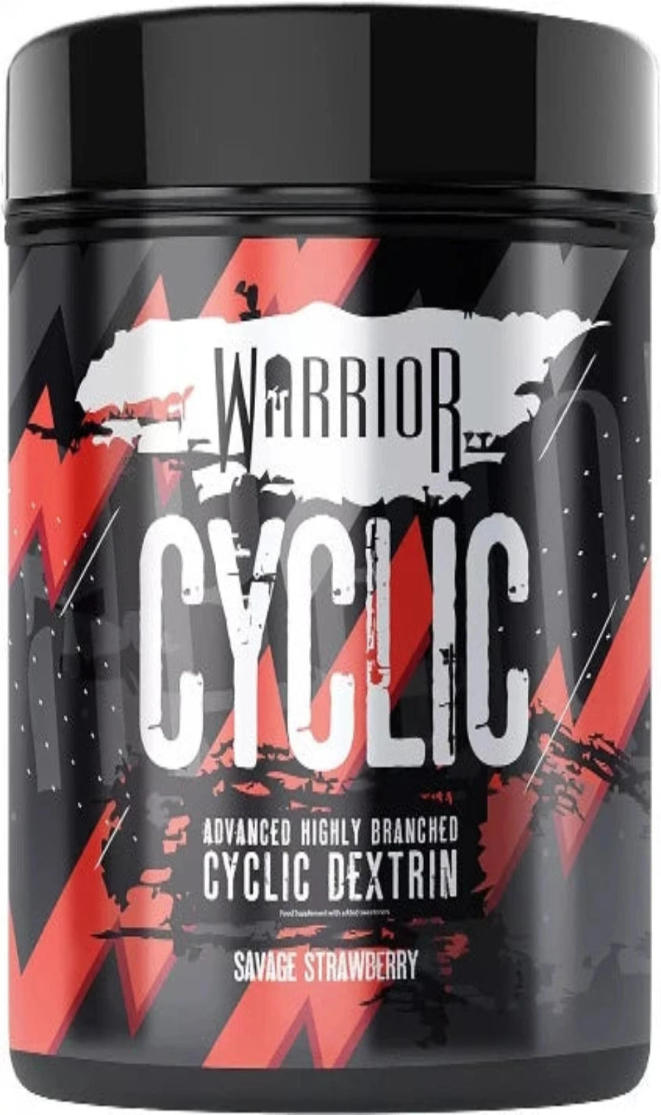 Warrior Cyclic Dextrin 400g Powder - Savage Strawberry (BBE 07/24)