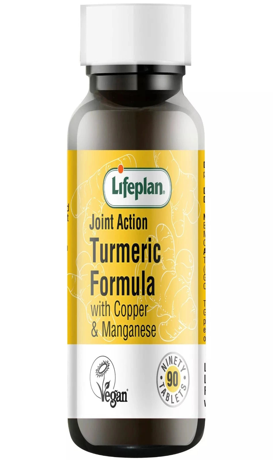 Lifeplan Joint Action Turmeric Formula Supplement 90 Capsules