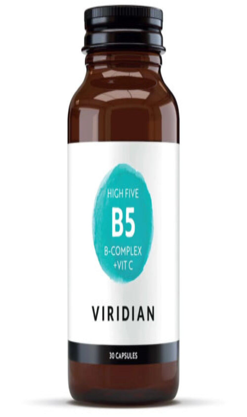 Viridian High Five B-Complex with Magnesium+ Vit C 30Cap  (BBE 12/24)