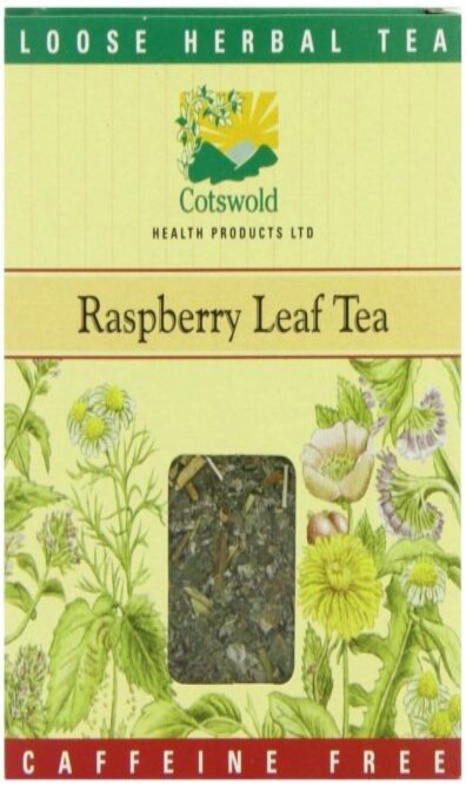 Cotswold Health Products Raspberry Leaf Tea 100g (08/26)