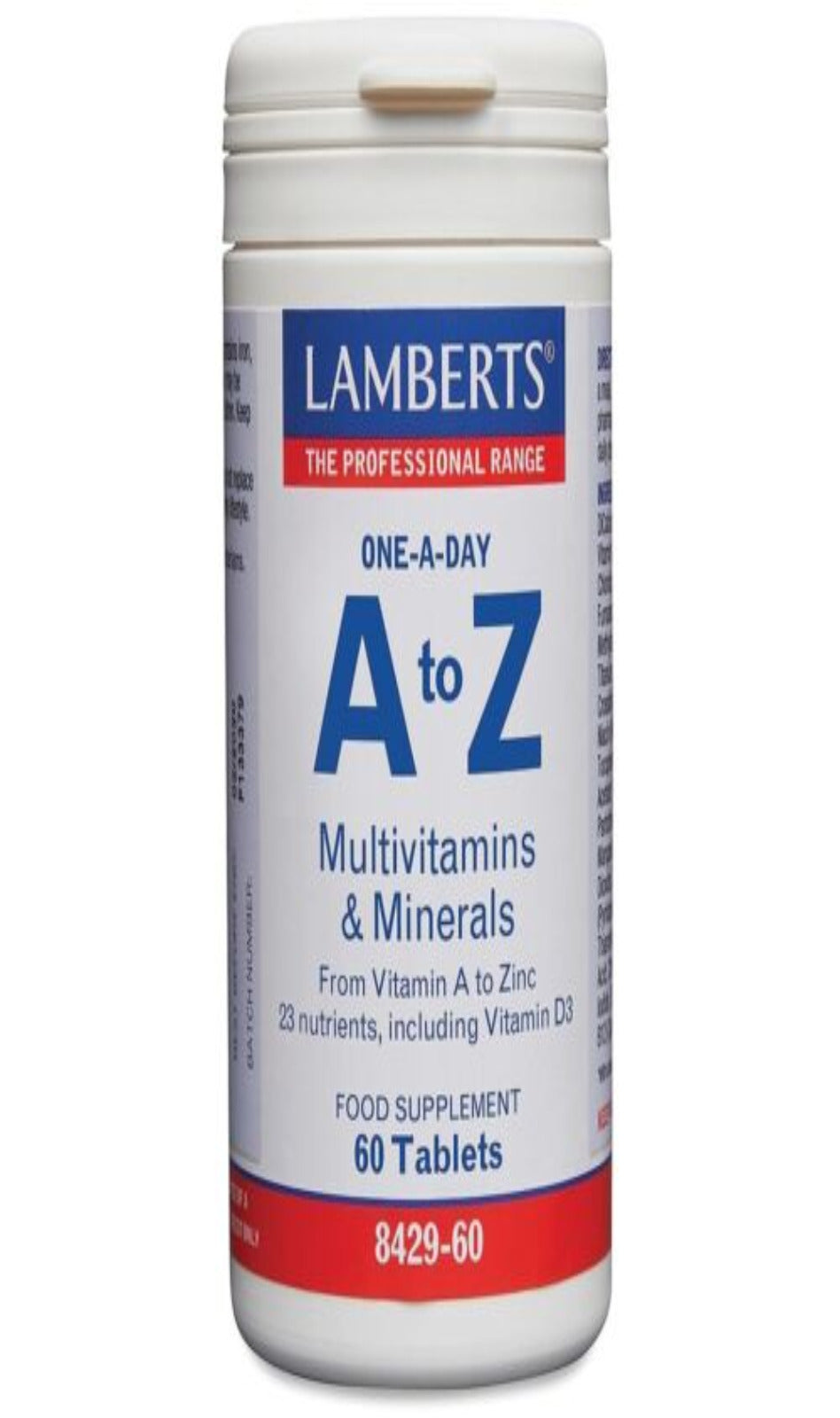 Lamberts A-Z Multivitamins and Minerals 60 Tab (BBE 04/24)