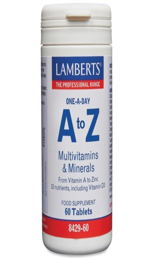 Lamberts A-Z Multivitamins and Minerals 60 Tab (BBE 04/24)