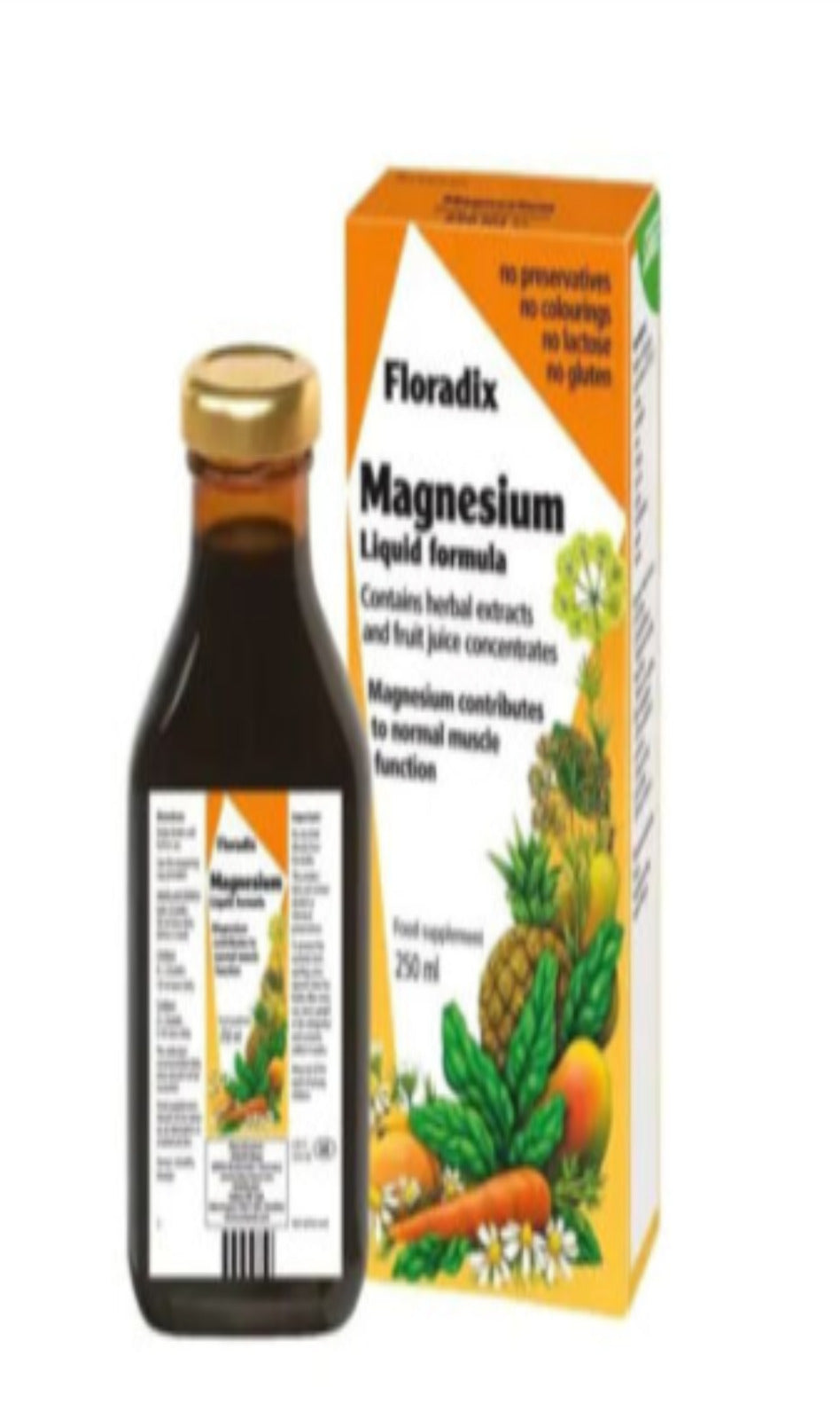 Floradix Magnesium Liquid Formula - 250 ml (BBE 06/26)