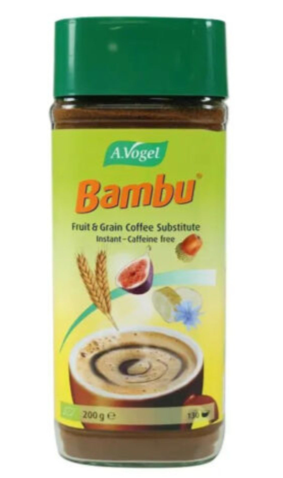 Avogel Bamboo Fruit & Grain coffee Substitude Instant Caffeine Free 200g