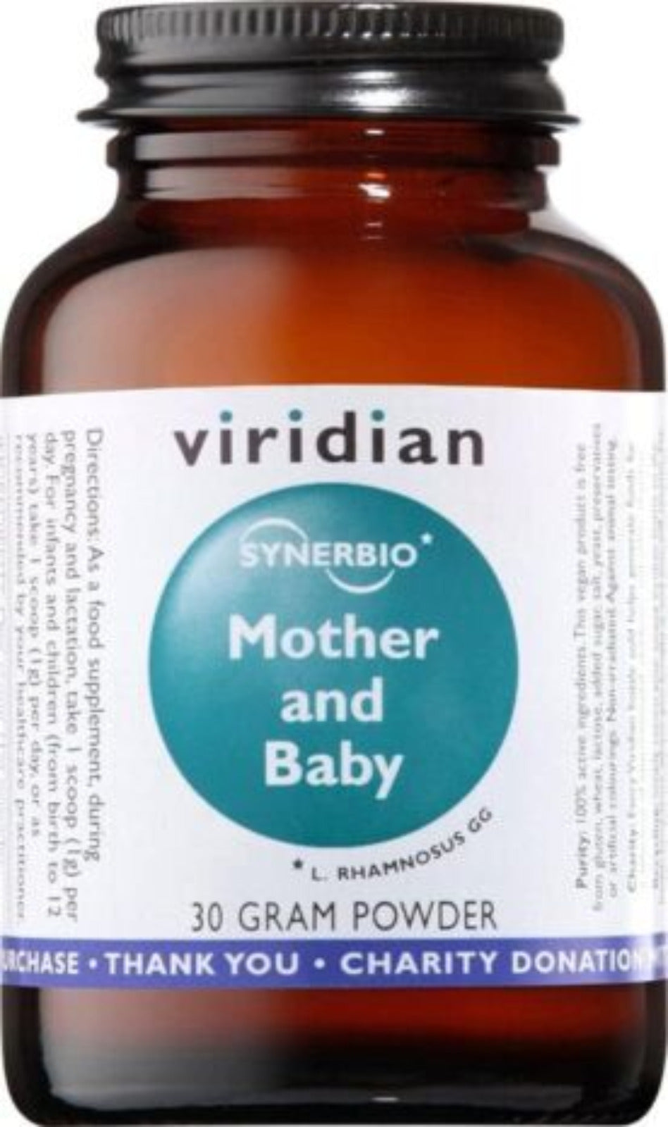 Viridian Synerbio Mother and Baby Powder (BBE 06/04/24)