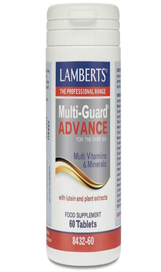 Lamberts Multi-Guard Advance (Multi Vitamins and Minerals) 60 Tab (BBE 12/24)