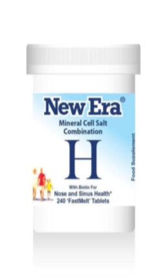 New Era Combination H - 240 Tablets - For Hayfever BBE 06/2024