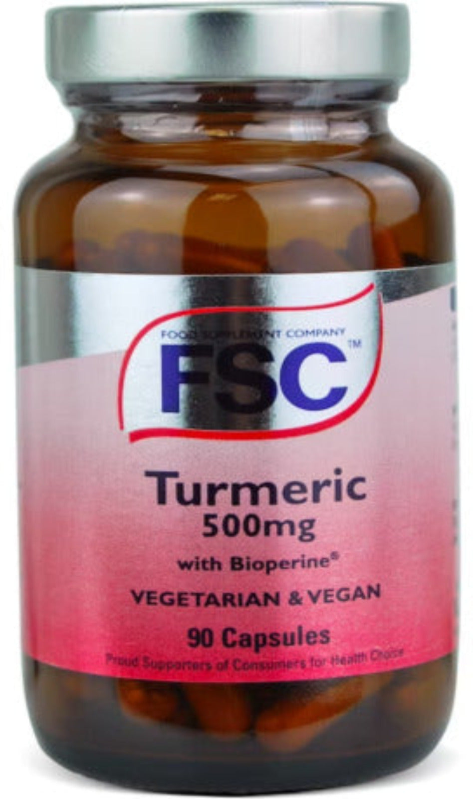 FSC Turmeric 500mg 90 Capsules