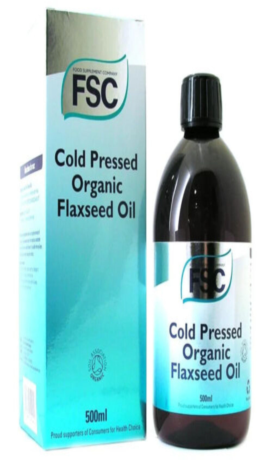 FSC Cold Pressed Organic Flaxseed OIL 500ml (BBE 12/24)