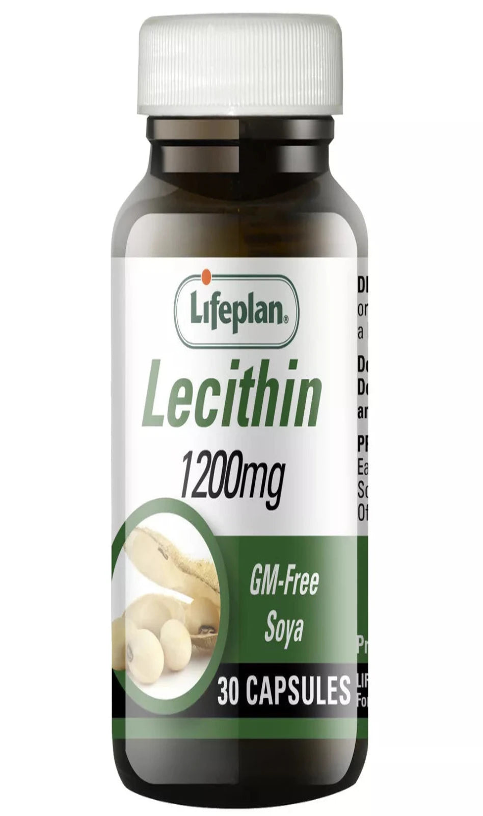 Lifeplan Lecithin 1200mg x 90 Capsules