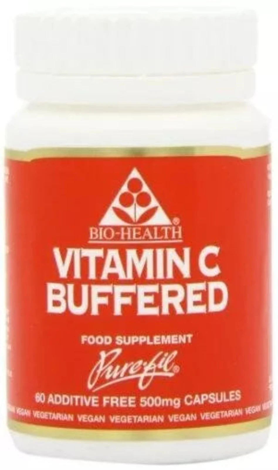 Bio-Health Vitamin C Buffered 500mg 60 Capsules