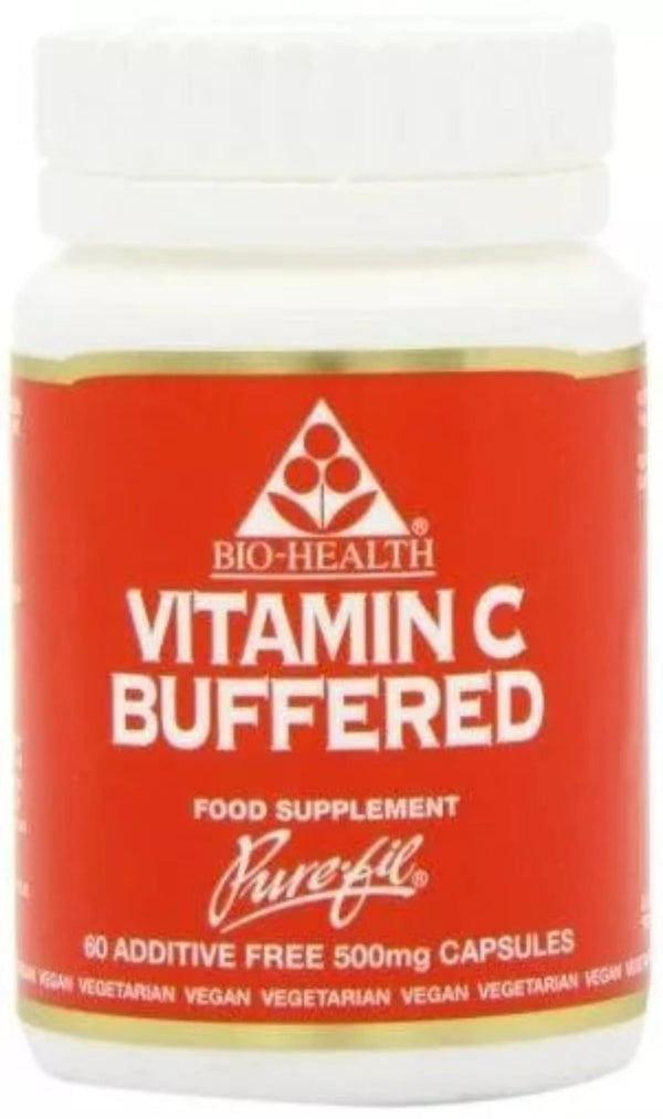 Bio-Health Vitamin C Buffered 500mg 60 Capsules