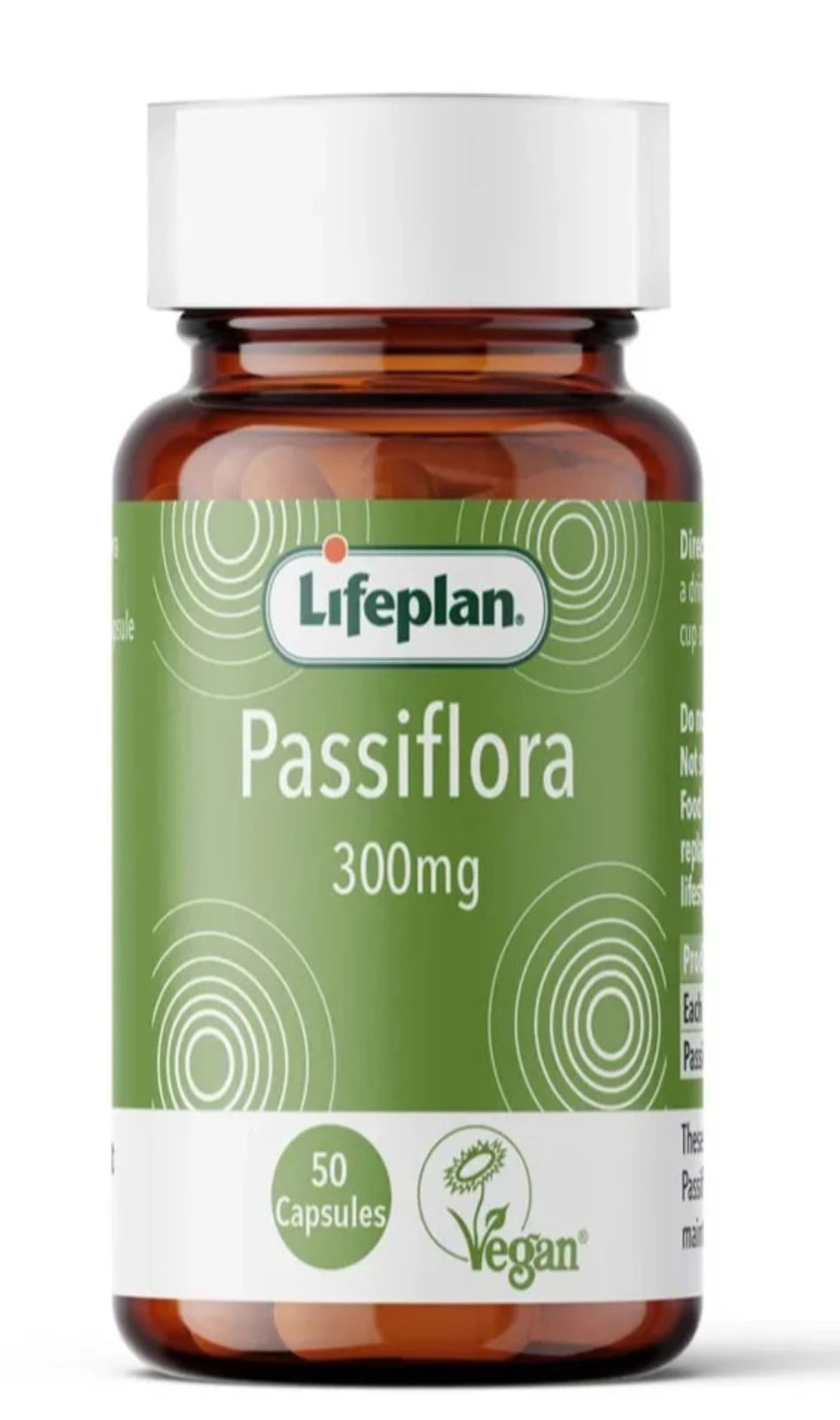 Lifeplan Passiflora 300mg 50 Capsules