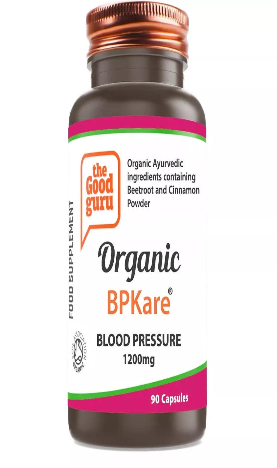 The Good Guru Organic BPKare 1200mg 90Cap (BBE 11/24)