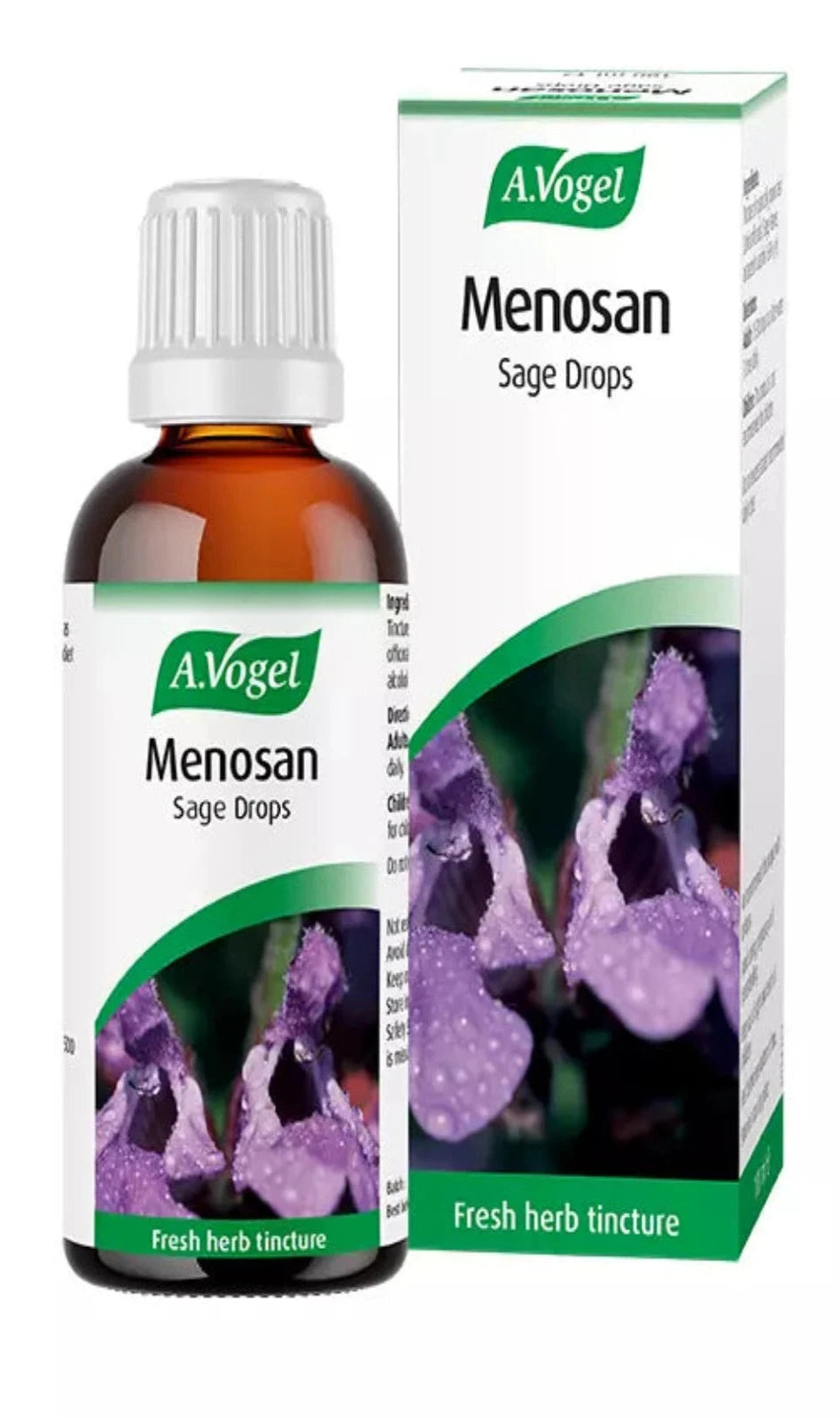 A.Vogel Menosan Sage oral drops 100ml (BBE 01/26)